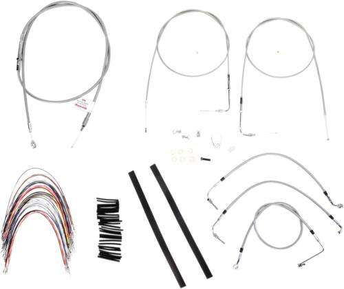 07 for Harley FLHR Cable/Brake Line Kit 14