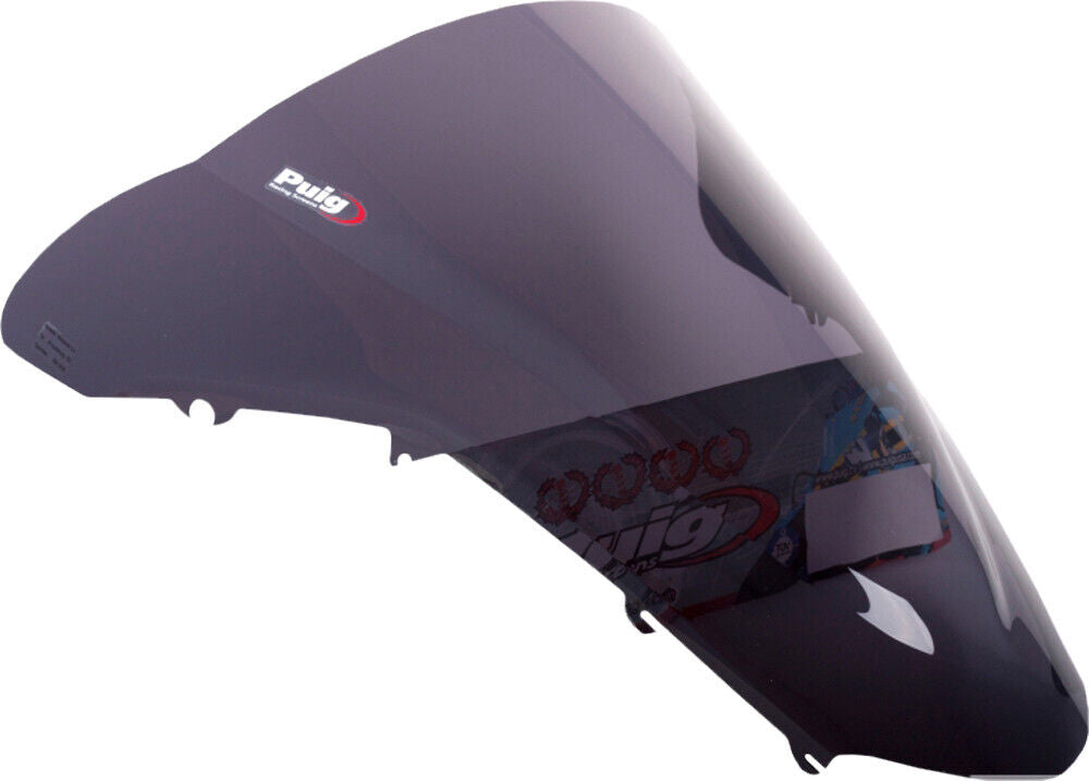 02-'09 for Honda VFR800 Interceptor PUIG Windscreen Racing Dark Smoke