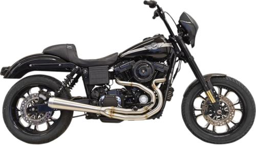 2008-2017 for Harley Fat Bob FXDF High Horsepower 2:1 Exhaust Stainless Steel