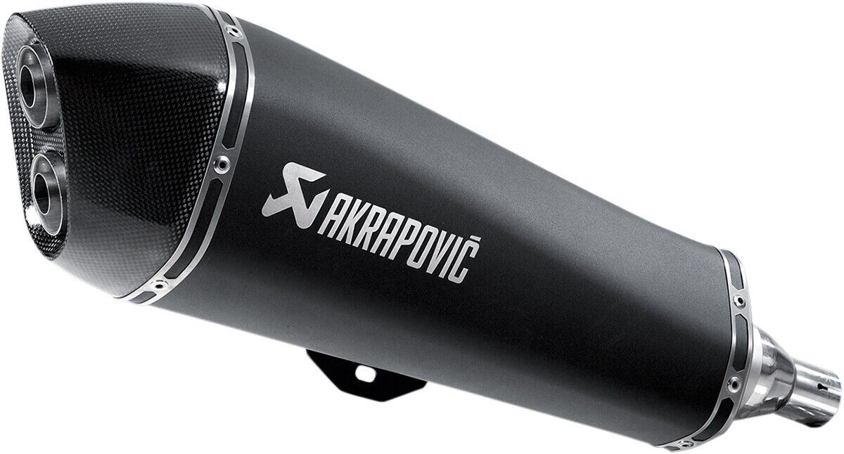 2007-2016 for Gilera Fuoco 500 AKRAPOVIC Muffler Black S-PI4SO3-HRSSBL