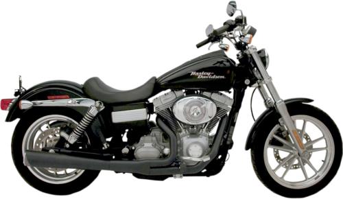 2008-2011 for Harley Fat Bob FXDF SUPERTRAPP Supermeg Exhaust Black 827-71574