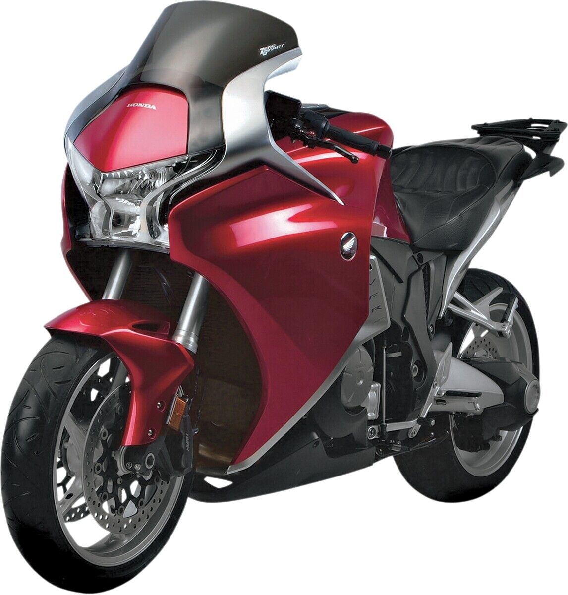 2010-2013 for Honda VFR1200F ZERO GRAVITY SR Windscreen Smoke VFR12 20-455-02