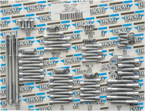 2009-2016 for Harley Road King EFI FLHR Smooth Motor Bolt Kit Touring