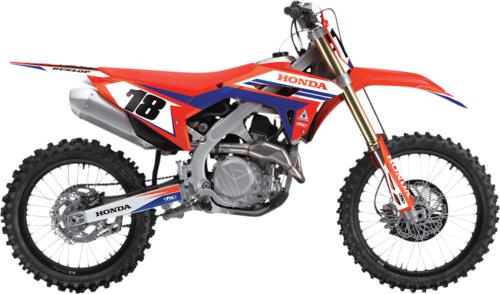 2008-2014 for Honda CRF150F FACTORY EFFEX EVO 19 Graphic Kit Shroud 25-01306