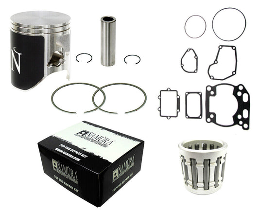 01-'02 for Suzuki RM250 NAMURA Top End Kit Scem Composite Cyl 66.35/Std Suz