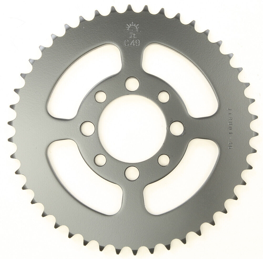 02-'20 for Kawasaki KLX110 JT Rear Sprocket Steel 46T-420 Kaw/Suz