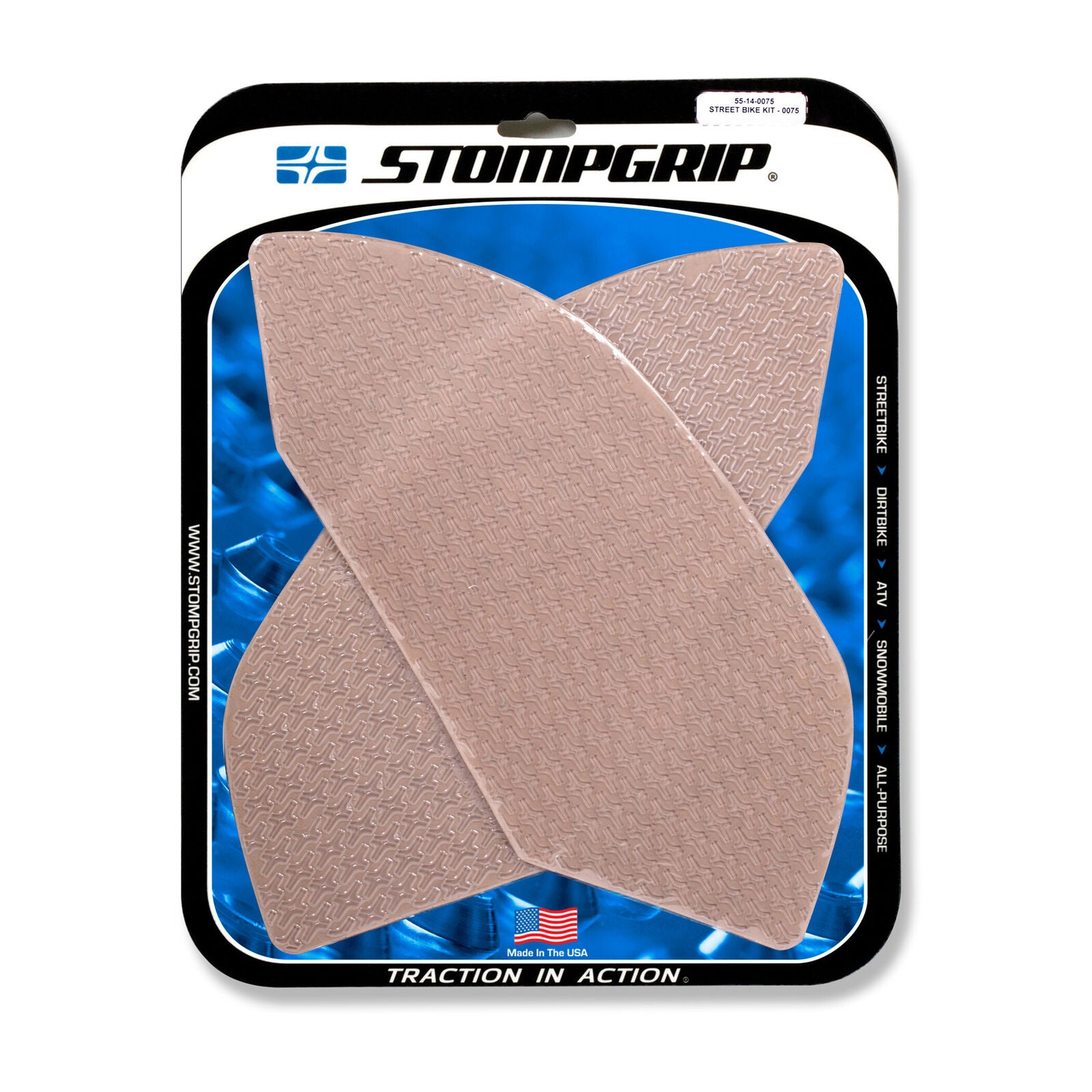 2009-2012 for Aprilia RSV4 R STOMPGRIP Kit - Icon Clear 55-14-0075C