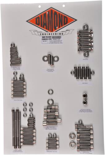 2018-2021 for Harley Softail Heritage Classic Transformation Bolt Kit M8