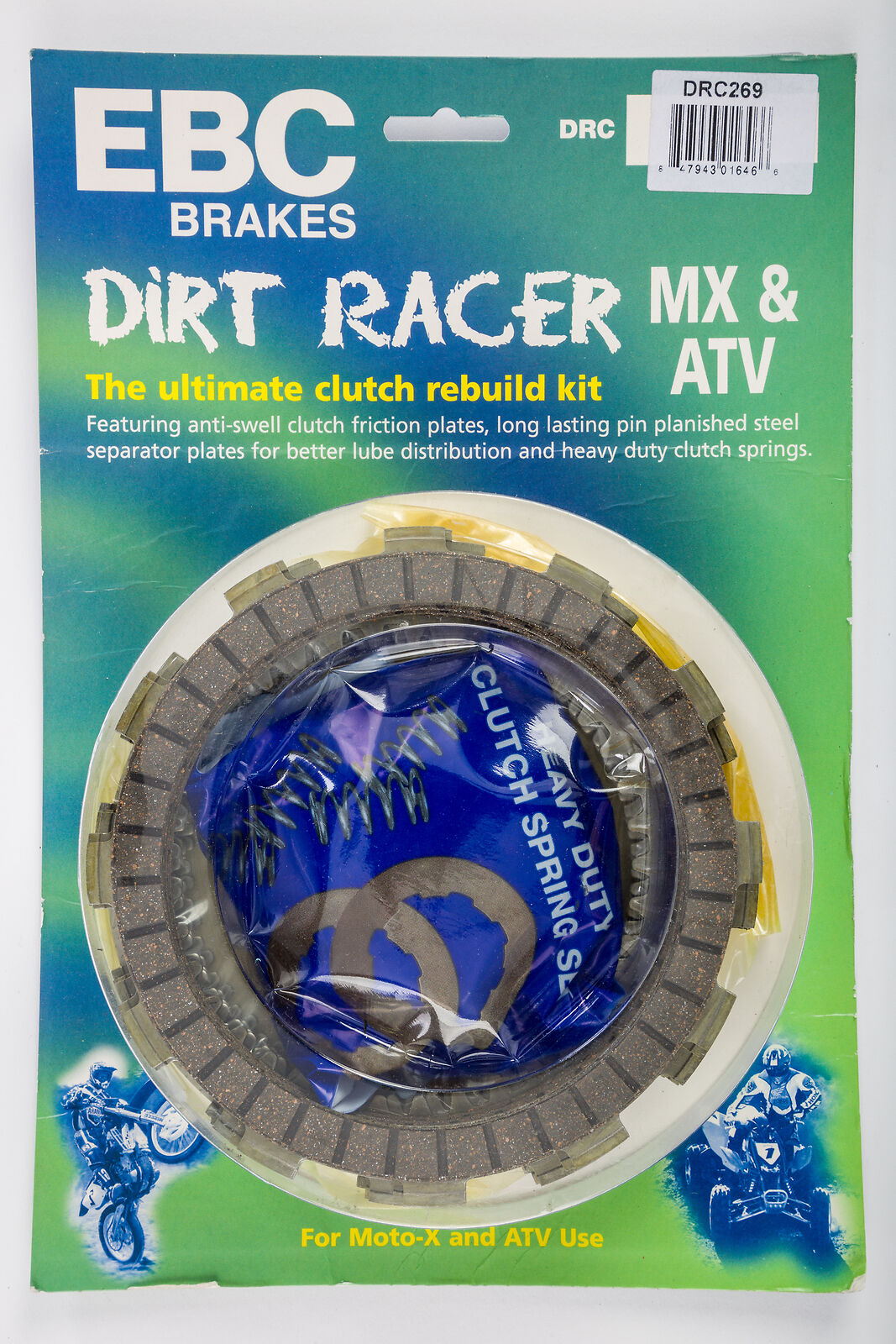 12-'17 for Kawasaki KX450F EBC Dirt Racer Clutch Kit