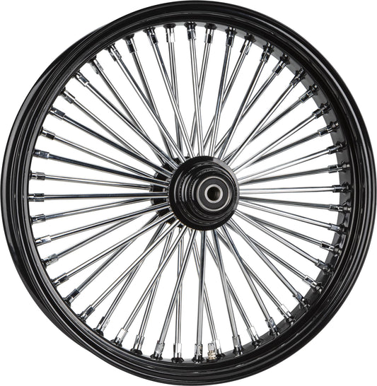 00-'06 for Harley FLSTC Fr 48-Spk Sd Black 23X3.5 Wg-Hub 3/4" Axl 00 Ltr