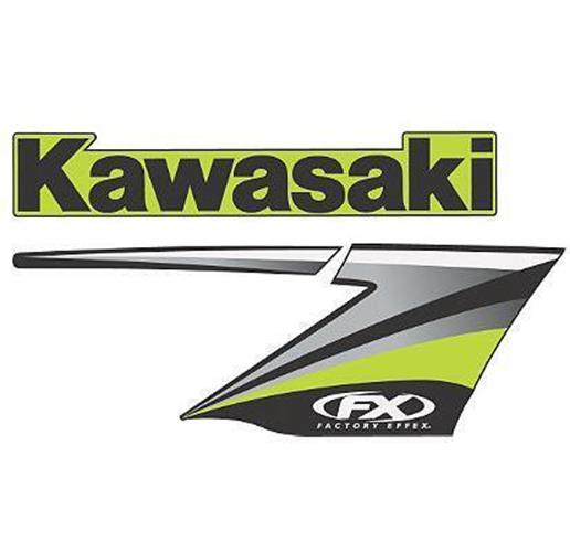 2009-2012 for Kawasaki KX 250 F FACTORY EFFEX OEM Shroud Graphic KX 12-05130