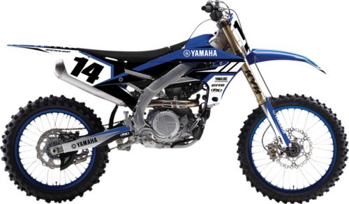 2012-2015 for Yamaha WR 450 FACTORY EFFEX EVO 19 Graphic Kit Shroud 25-01232