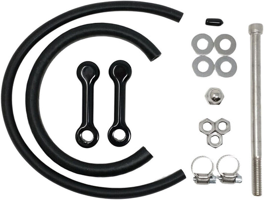 2010-2017 for Harley FXDB Billet Tank Lift Kit 3" `10-17 Dyna Powder Coat Blk
