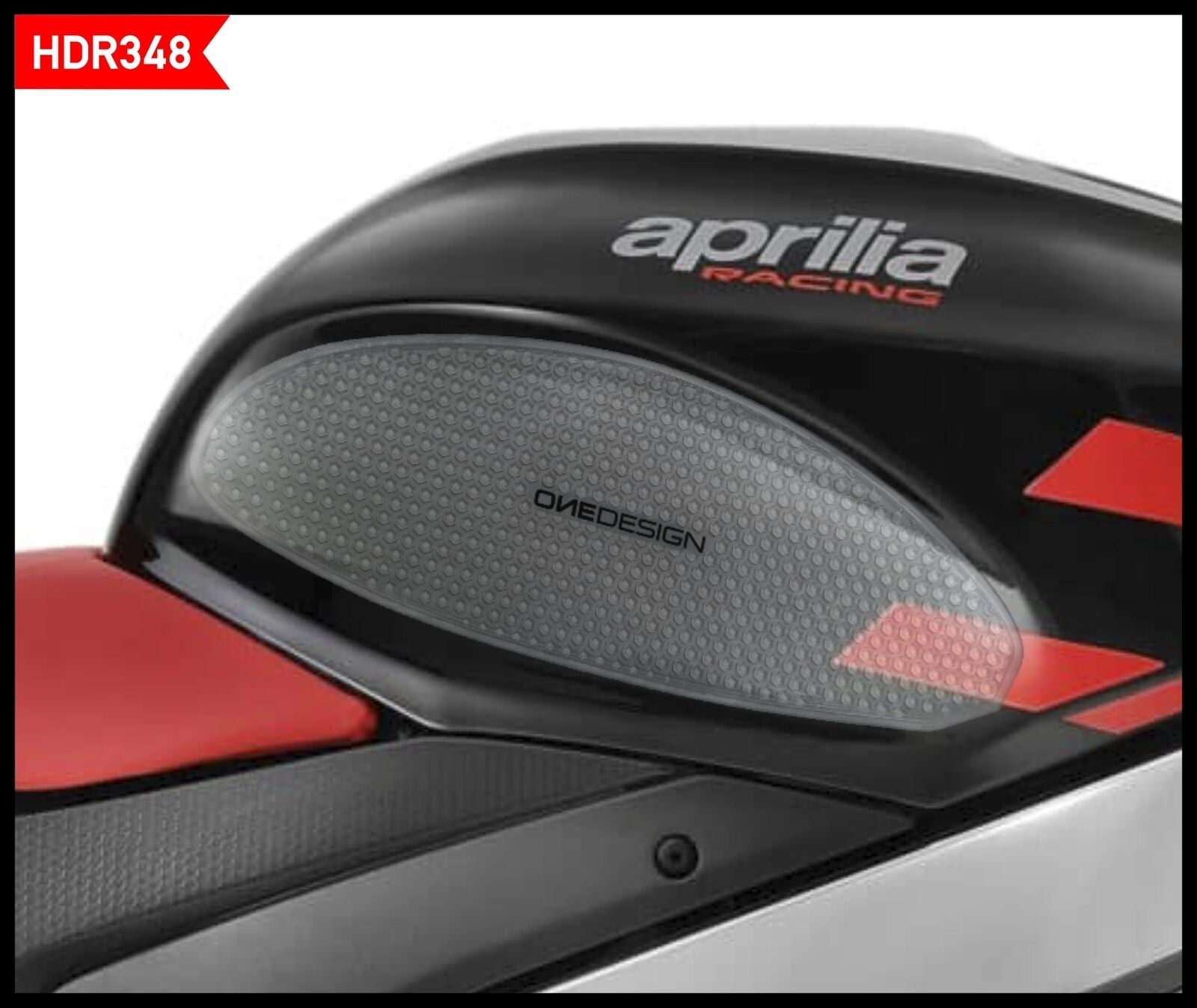2021-2022 for Aprilia RSV4 1000RR ONE EMBLEMS Hdr Tank Side Pad Clear ...