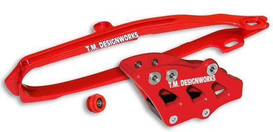 2007-2016 for Honda CRF250X T.M. DESIGNWORKS Chain Guide/Slider Red DCK-OR3-RD