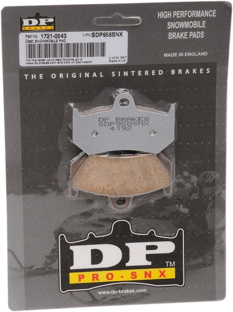 2008-2014 for Yamaha FX Nytro M-TX DP BRAKES HH+ Brake Pads SDP958SNX SDP958SNX