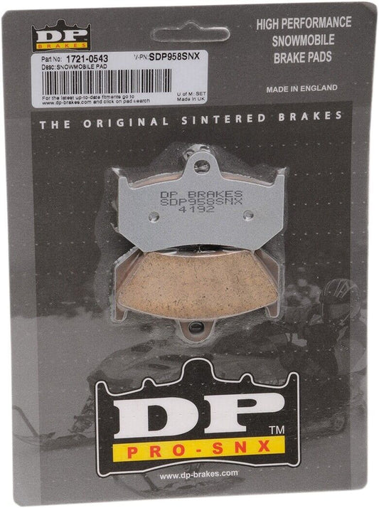 2008-2014 for Yamaha FX Nytro M-TX DP BRAKES HH+ Brake Pads SDP958SNX SDP958SNX