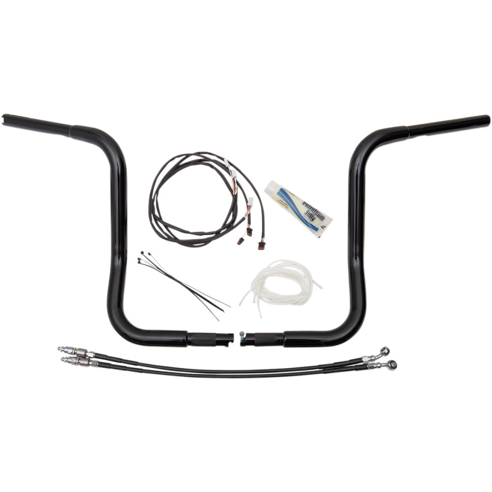 2009-2013 for Harley Tri Glide FLHTCUTG Handlebar Kit Rounded Top 14