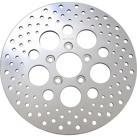 2012-2017 for Harley Softail Slim FLS Drilled Brake Rotor Rear 11.5"