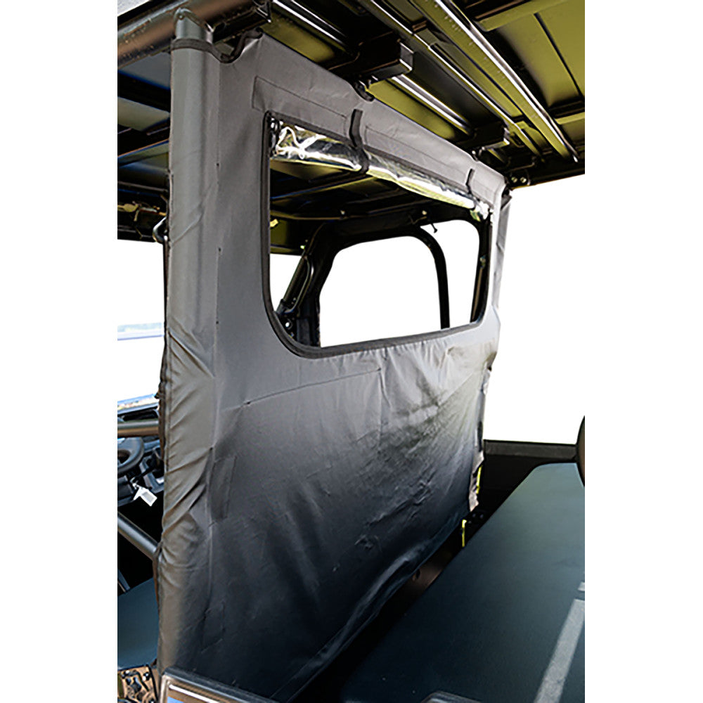 2015-2018 for Kawasaki KAF 800 Mule Pro FXT SEIZMIK Soft Dust Panel Rear 4028