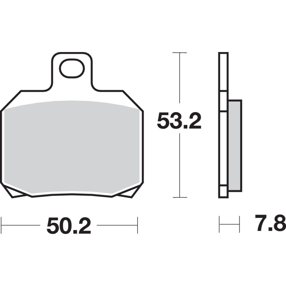 2014-2020 for Ducati Monster 1200 SBS LS Brake Pads 730LS 730LS