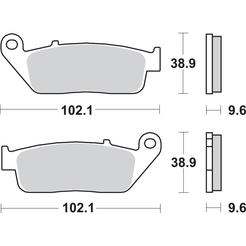 2008-2016 for Victory Vision Tour SBS LS Brake Pads /Victory 630LS 630LS