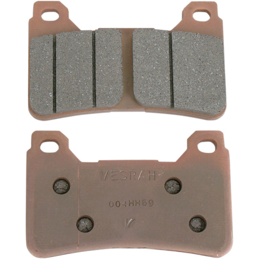 05-19 for Honda CBR600RR VESRAH JL Sintered Metal Brake Pads VD-170JL