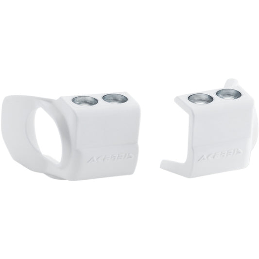 2009-2021 for Honda CRF250R ACERBIS Shoe Protectors for Inverted Forks White