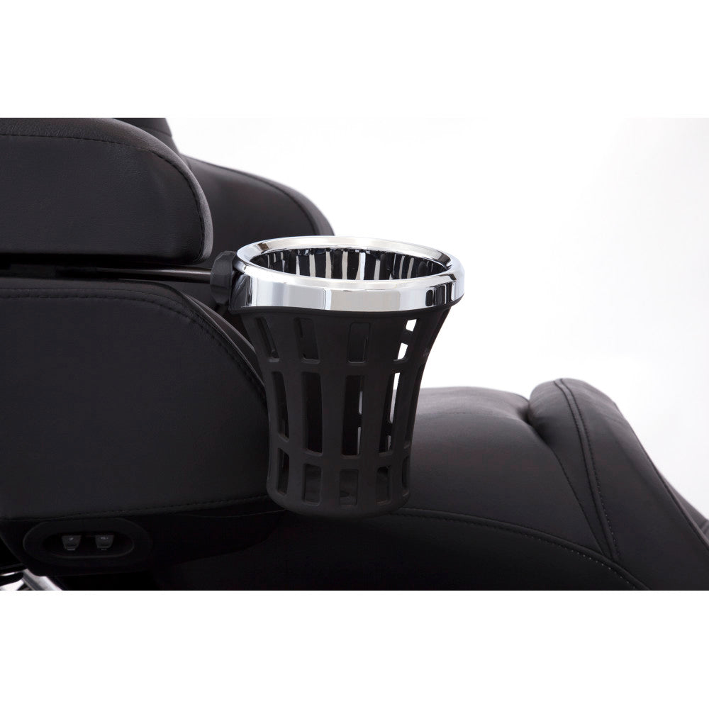 2014-2020 for CVO Electra Glide FLHTKSE Drink Holder Ball Mount Passenger Chrome