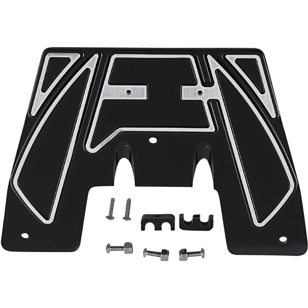 2017-2020 for Harley CVO FLHTKSE COVINGTONS Firewall Plate Black FLH C1840-B