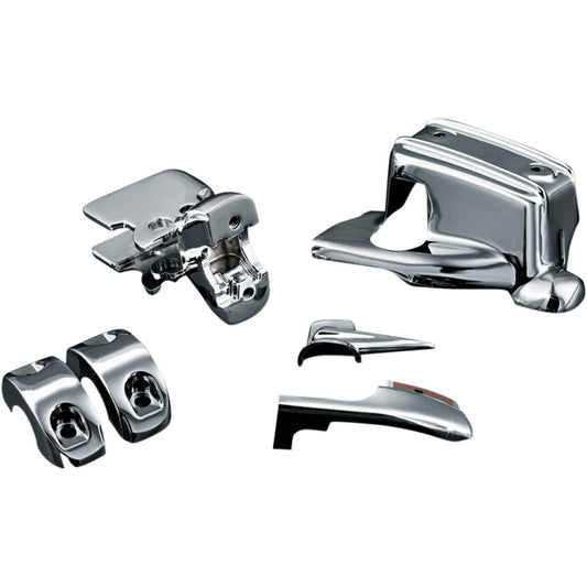 2009-13 for Harley FLHTCUTG KURYAKYN Master Cylinder Cover Touring/Trike 1740