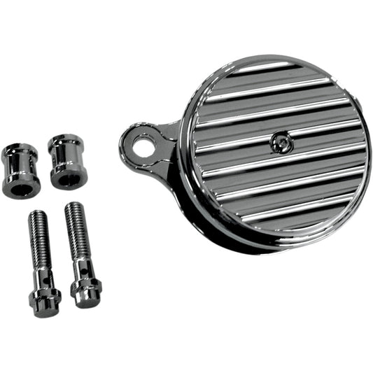 2008-2017 for Harley Fat Bob FXDF JOKER MACHINE Fin Air Cleaner Chrome Twin Cam