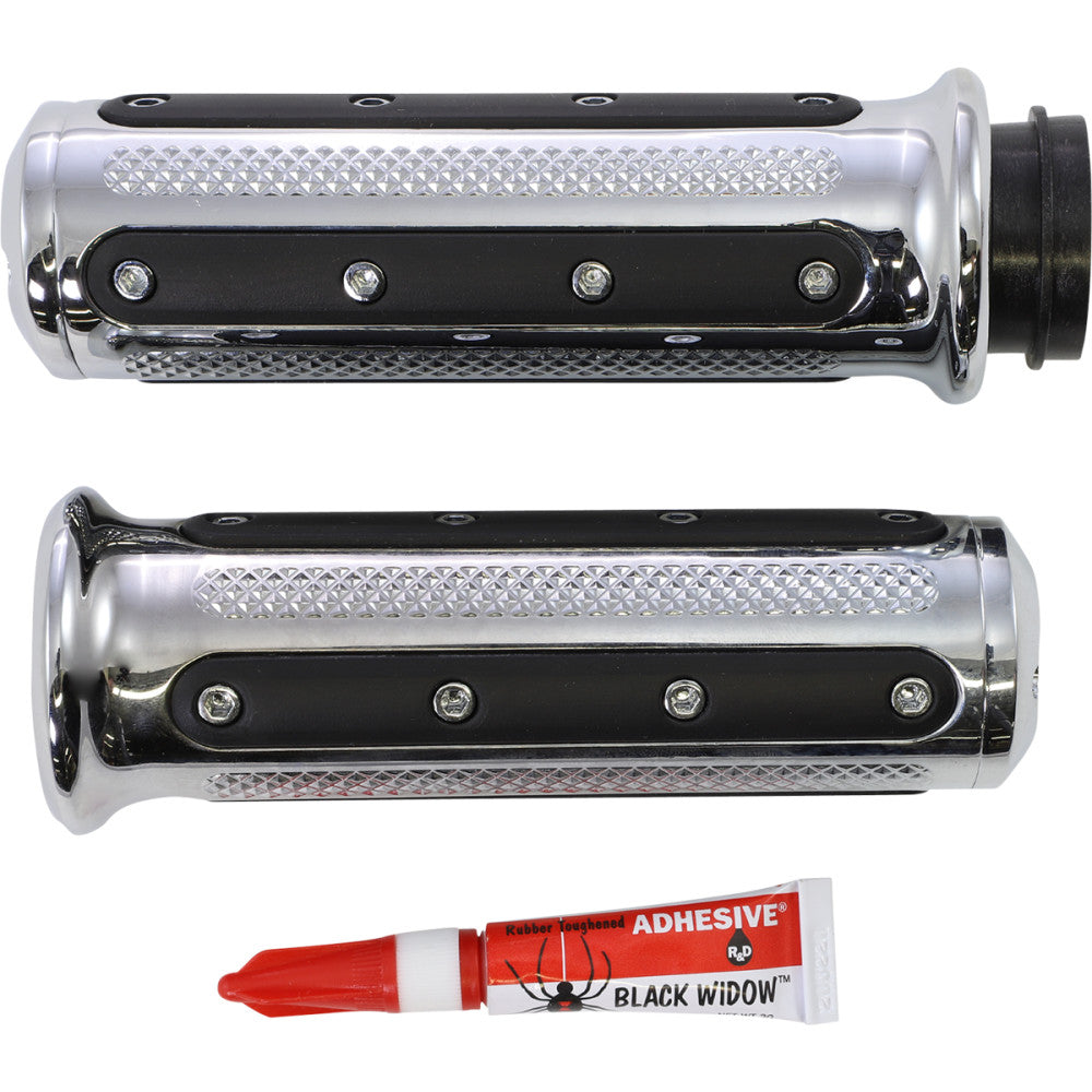 2018-2021 for Harley Softail Fat Boy 114 FLFBS Grips Heavy Industries TBW Chrome