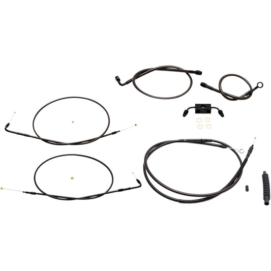 2014-20 for Sportster Forty-Eight XLX Handlebar Cable/Brake Line Kit Mini Ape Ha