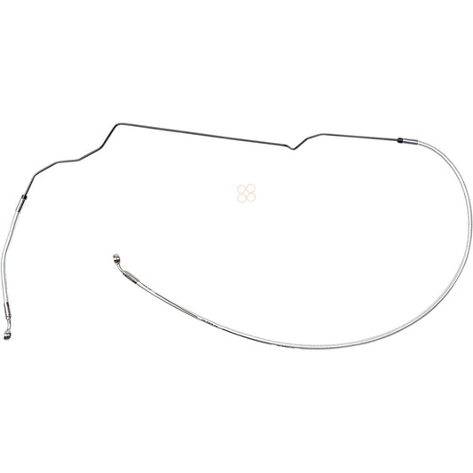 18-21 for Indian Scout Bobber MAGNUM Brake Line Upper Sterling Chromite AS375029
