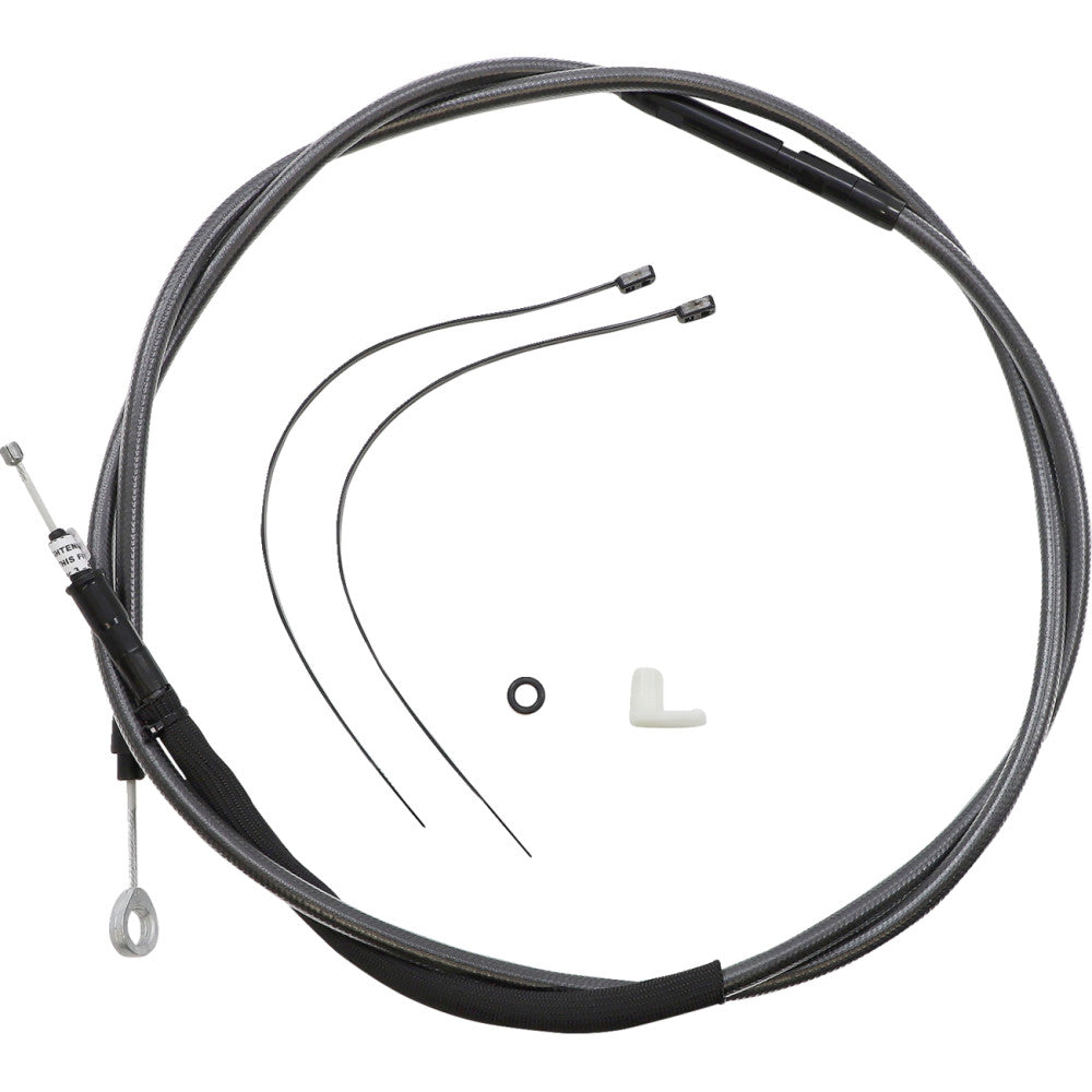 21-22 for Harley FLHR MAGNUM Control Cable Kit Black Pearl 18-20
