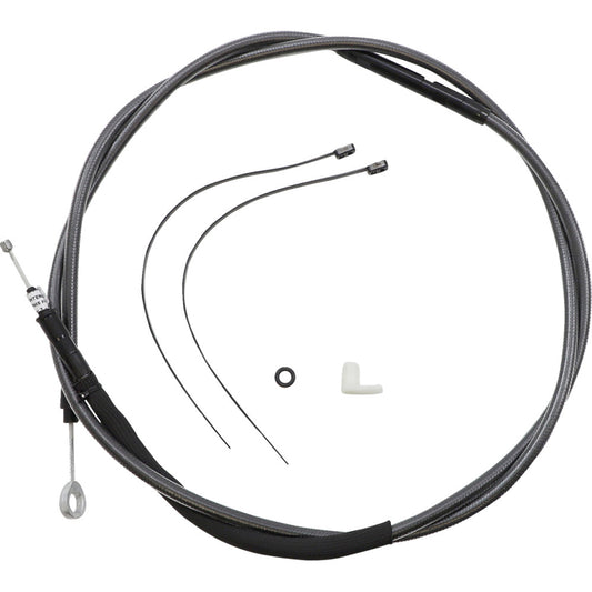 21-22 for Harley FLHR MAGNUM Control Cable Kit Black Pearl 18-20" Bars