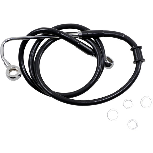 15-17 for Harley FLSTC Drag Spec Extended Front Brake Line Kit +8 Upper W/ ABS