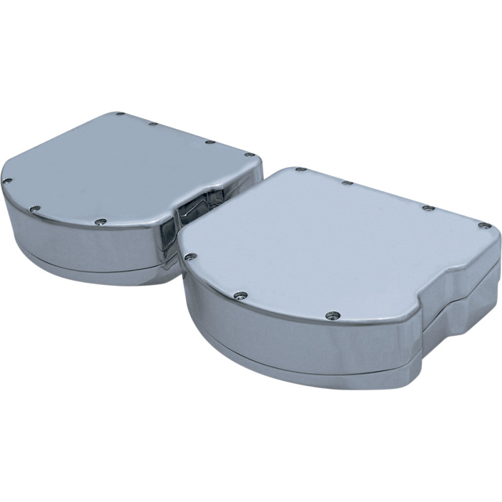 12-17 for Harley Softail Slim FLS COVINGTONS Rocker Box Cover Chrome Twin Cam H