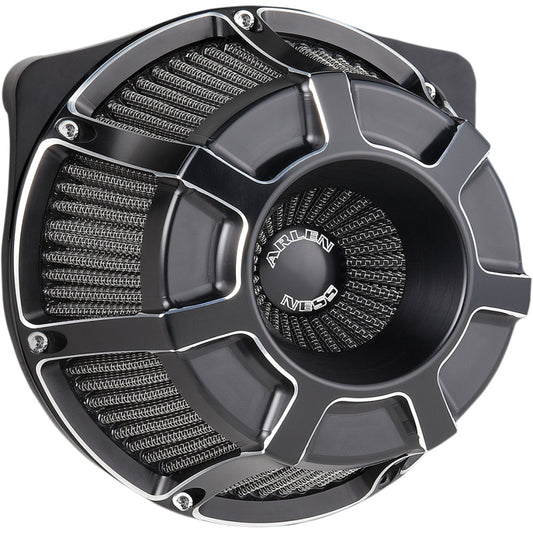 2009-2021 for Harley Iron 883 XLN ARLEN NESS Beveled Air Cleaner XL Black 18-937