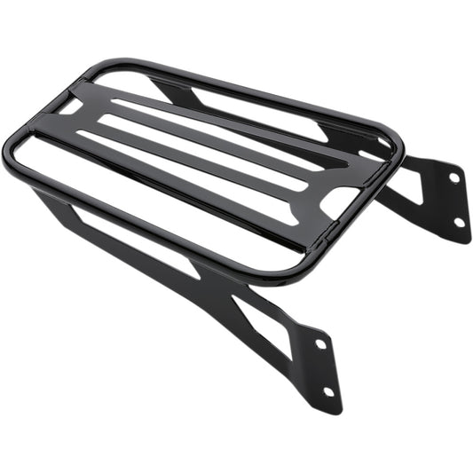 2009-2019 for Harley Iron 883 XLN COBRA Sissy Bar Luggage Rack Black Tubular