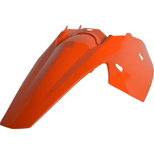 03-'06 for KTM 450 SXS 4-Stroke POLISPORT Rear Fender W/Panel Orange