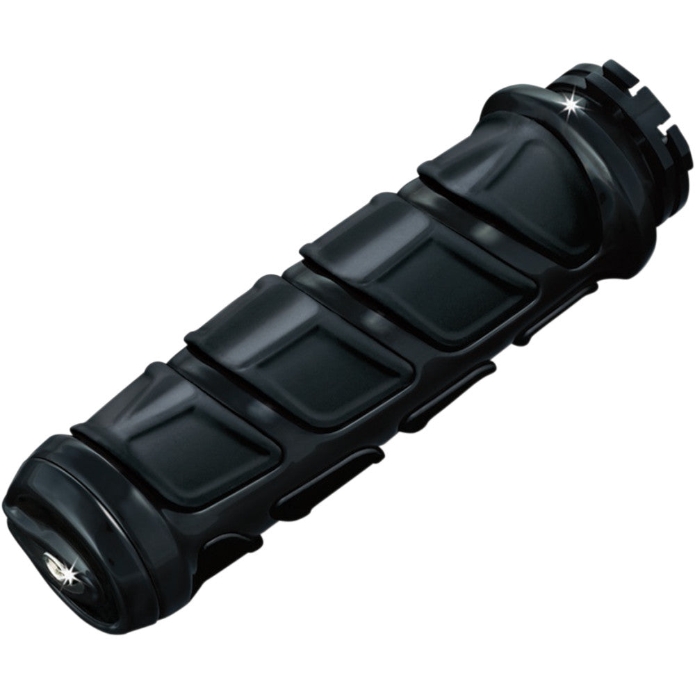 2011-2017 for Victory Highball KURYAKYN Grips Kinetic Metric/Victory Gloss Black