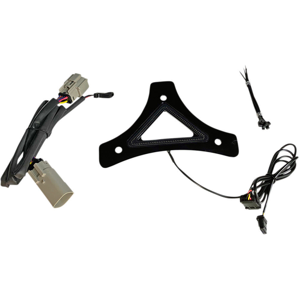 2015-2021 for Harley Freewheeler FLRT LED Backrest Light Run/Brake Black