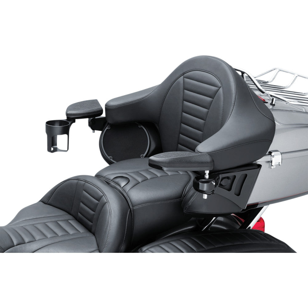 2014-2021 for Harley Touring/Tri Glide KURYAKYN Passenger Armrests Black
