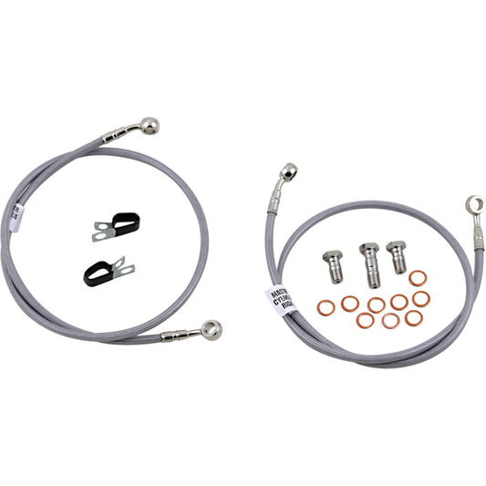 2010-2013 for Kawasaki ZR 1000 GALFER Brake Line Stainless Steel FK003D743-2