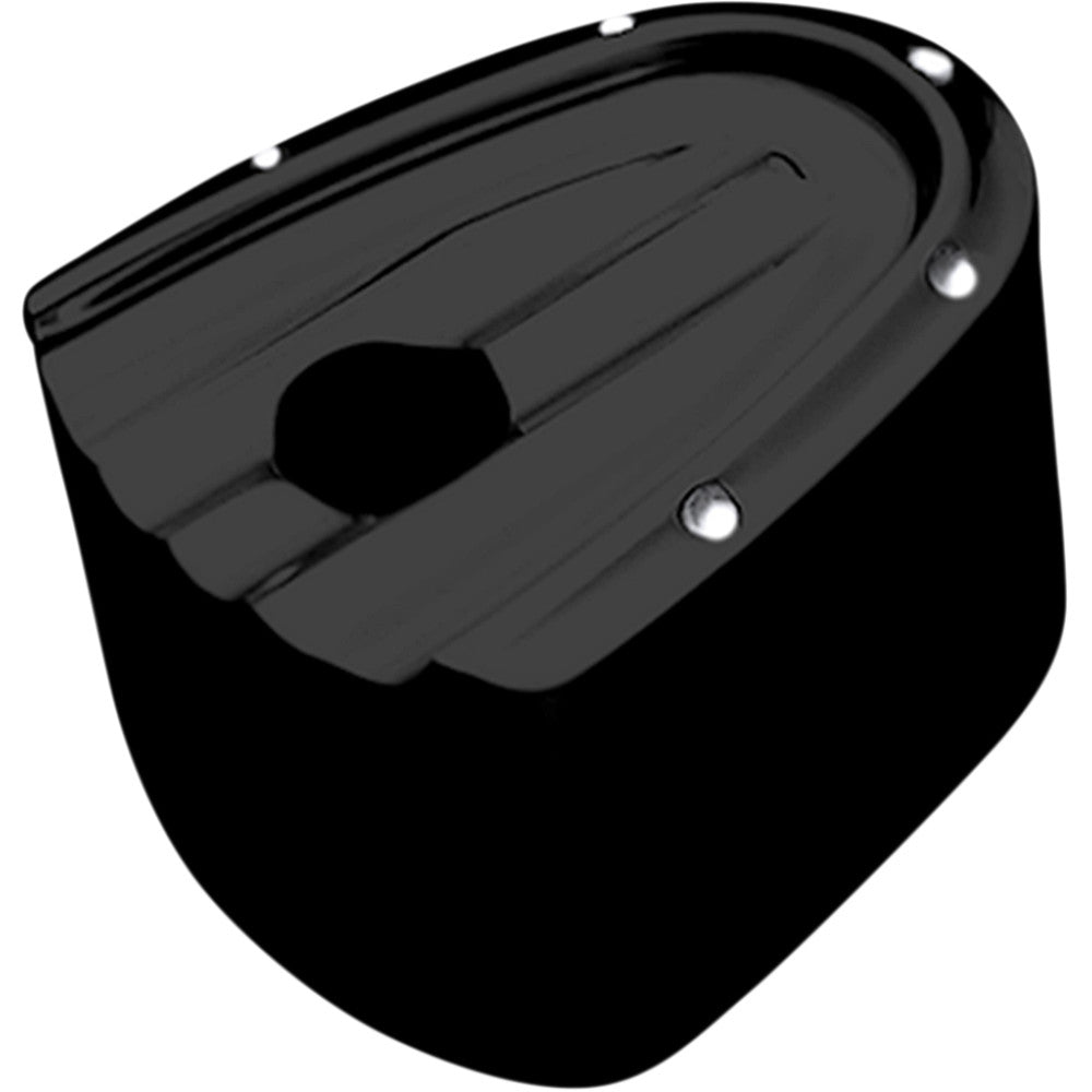 14-20 for Harley Tri Glide ic F Ignition Switch Cover Gloss Black Dimpled
