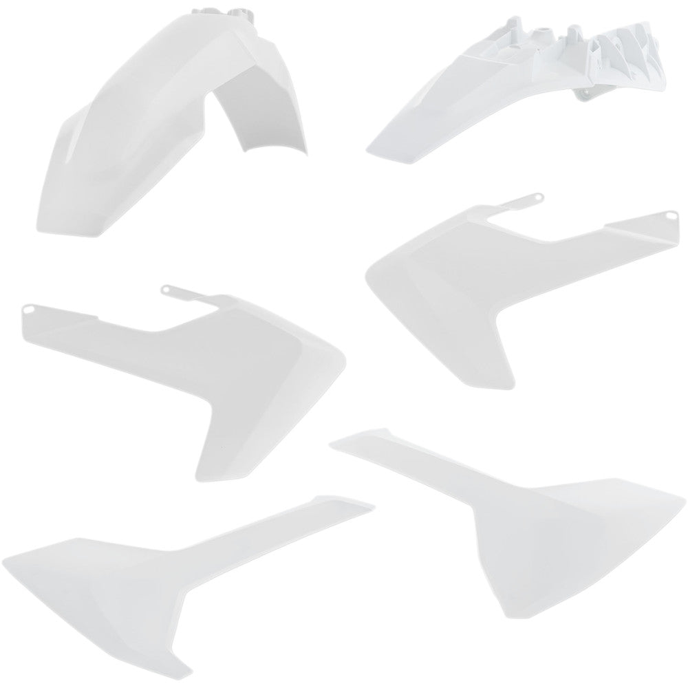 2018-23 for Husqvarna TC 85 ACERBIS Standard Replacement Fairing Body Kit White