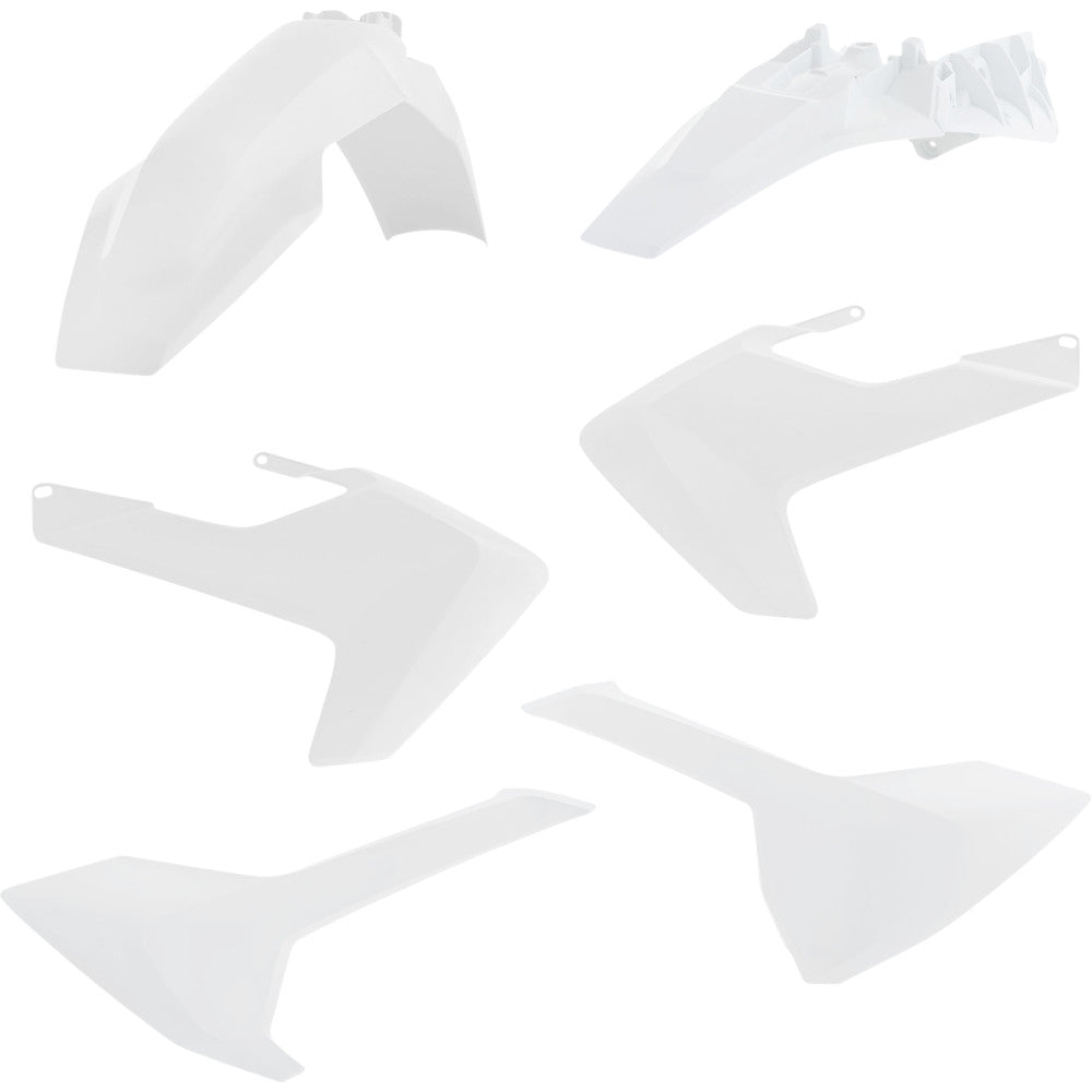2018-23 for Husqvarna TC 85 ACERBIS Standard Replacement Fairing Body Kit White
