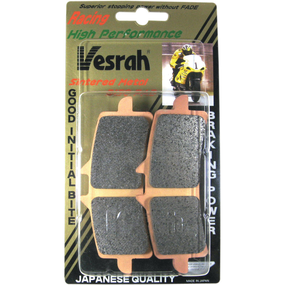 2009-2016 for KTM 1190 RC8 R VESRAH JL Sintered Metal Brake Pads VD-9031RJL